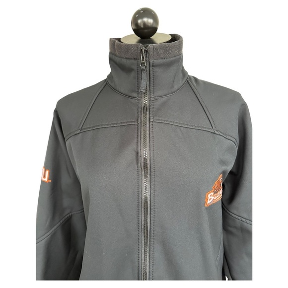 Oregon State Beavers Columbia Softshell Jacket Fleece Lined Men's Size Medium - Picture 4 of 14